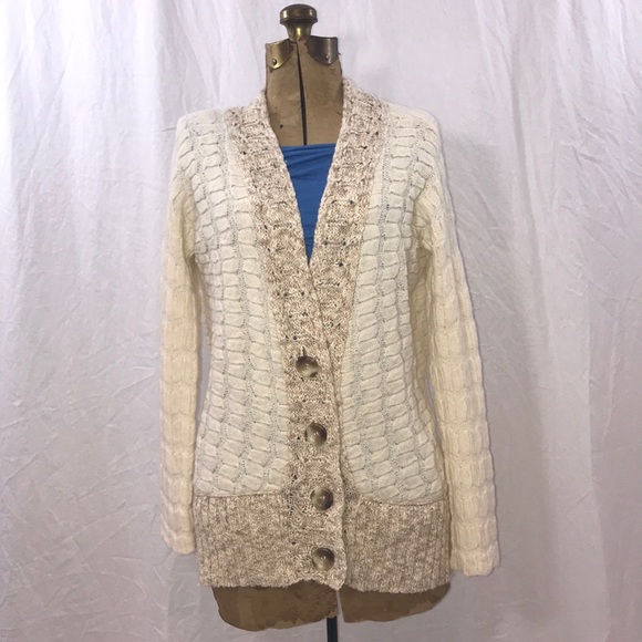 Free People Knit Boho Relaxed Sweater - Picture 3 of 8